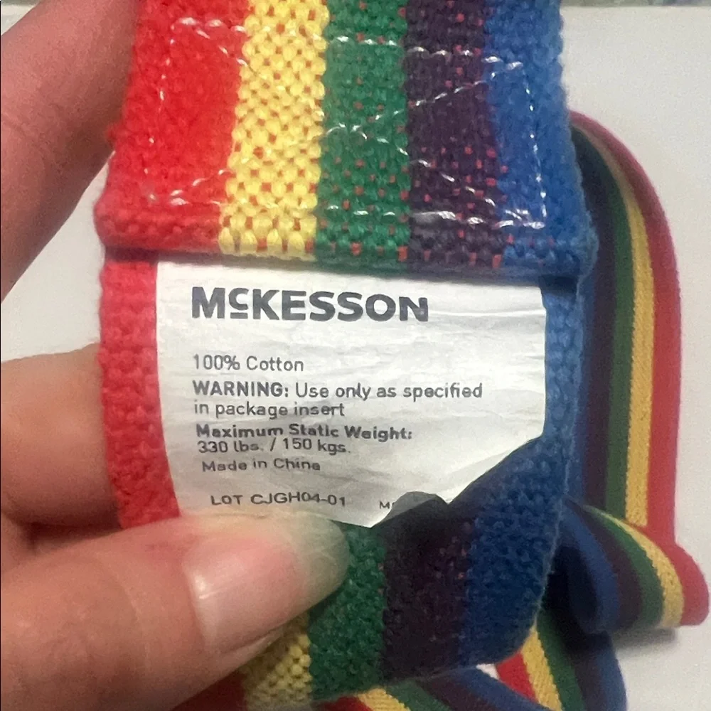 McKesson Rainbow Woven Belt